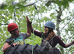 Outdoor Instructors come to Frost Valley from all over the U.S. and the world to create a truly memorable experience for students.