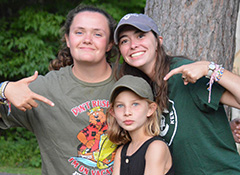 Counselors will work with a co-counselor to provide a safe and fun cabin experience including teaching songs, playing games, planning events, and creating memorable experiences for campers.