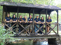 The Environmental Education Team at Wahsega.