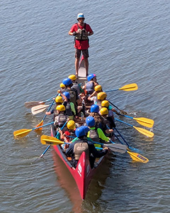 Calleva's unique blend of fun, learning and challenge helps people take risks, develop confidence, learn new skills and excel in a team environment.