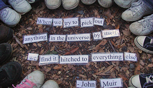 When we try to pick out anything in the universe by itself, we find it hitched to everything else. —John Muir