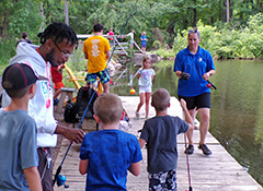 Working at YMCA Camp Rocky Creek is a unique experience that can have a positive impact on you for the rest of your life!