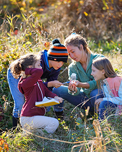 The Ecology School Seasonal Educators accentuate the magic, mystery and wonder of nature so that students can better understand and care for the environment.