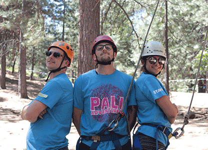 At Pali Adventures, you’ll get the chance to work with campers and staff from over 30 different countries!