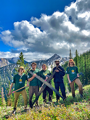 Serving with Montana Conservation Corps, you will develop as a person, a citizen, and as a leader while working outdoors in the wild and rugged landscapes of Montana and the Northern Rockies.