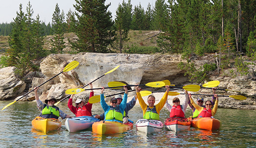 Kayaking experience is required to guide kayak tours.